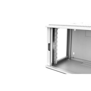 AGER 9U 600x450mm Duvar Tipi Beyaz Kabinet Agena Base AG-AB09U6045B1 Demonte