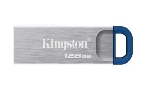 Kingston DTKNG2-128GB 128GB DataTraveler Kyson 220MB-s Metal USB 3.2 Gen 1 Flash Bellek