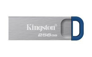 Kingston DTKNG2-256GB 256GB DataTraveler Kyson 220MB-s Metal USB 3.2 Gen 1 Flash Bellek