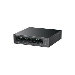 TP-LINK 5port 41w 4port PoE 10/100 Yönetilemez Switch LS105LP