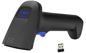 SUNLUX 2D RW10 Kablosuz USB El Tipi Karekod Okuyucu