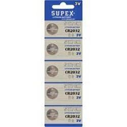 Supex Cr2032 3V Lityum 5Li Blister Pil