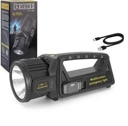 Polıce PS-388  Spot Fener Powerbank Özellikli Solarlı (Güneş Enerji) Şarjlı 180 Derece Oynar Başlık