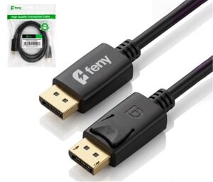 Feny FN-DS4K03 Displayport V1.2 M-M 4K@60Hz 2K@165Hz Altın Kaplama 3m Kablo