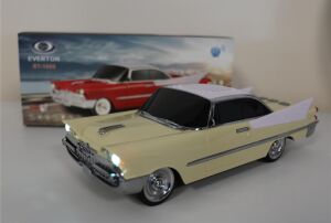 EVERTON RT-1950 Bej Arabalı  Bluetooth Fm-Usb-Tf-Aux Şarjlı Nostaljik Radyo