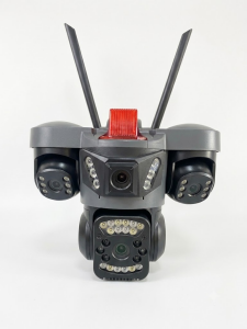 VIVA 4MP 4Lens PT Speed Dome 4G Solar Kamera SIM-864