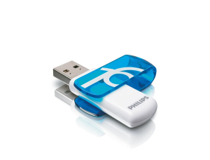 PHILIPS 16GB USB 2.0 Vivid FM16FD05B/00 Okyanus Mavisi Taşınabilir Bellek