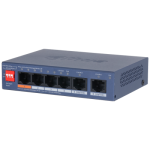 DAHUA 4port PoE 60w 1-Uplink Gigabit Cloud yönetilebilir Switch CS4006-4GT-60