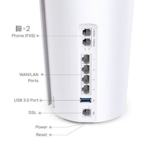 DECO-X73-DSL-1P AX5400 VDSL Whole Home Mesh Wi-Fi 6 System