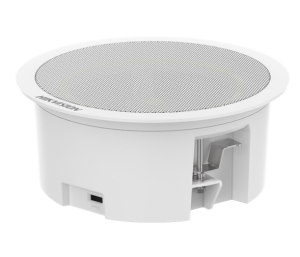 HIKVISION DS-QAZ1203G1-BE IP Tavan Tipi Hoparlör 3W - PoE - Bluetooth - 97dB - 179mm - Beyaz