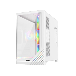 FAZEON F3 750W 80+ BRONZE ARGB ATX Gaming Pc Kasa Beyaz
