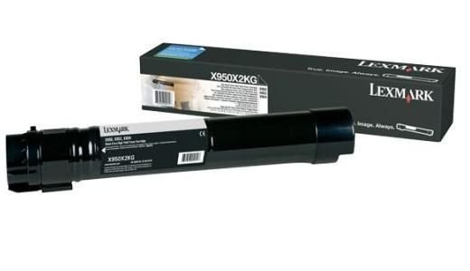 X950X2KG X950DE,X952DE,X954DE Siyah 32000 Sayfa Lazer Toner