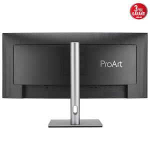 ASUS 34  IPS PROART PA34VCNV 5MS 60HZ HDMI-DP TYPEC RJ45 kavisli Grafik Çizim Monitörü 3440x1440 / 90LM04A0-B02370