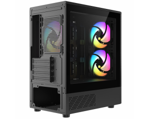 FRISBY 550W FC-8975B Gaming Micro-Tower PC Kasası