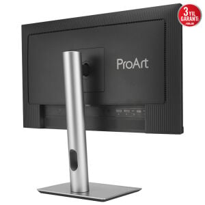 ASUS 23.8 IPS PROART PA24ACRV 5MS 75HZ HDMI-DP TYPEC Multimedya Pivot Grafik Tasarım Monitörü 2560x1440 / 90LM08Y0-B01M70