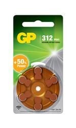 GP ZA312 1.4V Düğme Kulaklık Pili  6'lı Paket