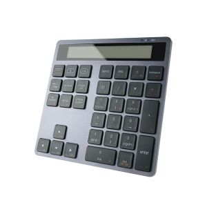 Vcom DK513-Grey Bluetooth 5.0 + 2.4G Masa Üstü Hesap Makinesi