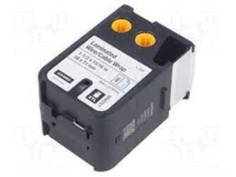 DYMO 1868707 XTL Esnek Naylon Etiketi 38 mm  X 21 mm Beyaz-Siyah