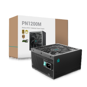 DEEPCOOL 1200W 80+ Gold PN1200-M PCIe 5.1 Tam Modüler Power Supply