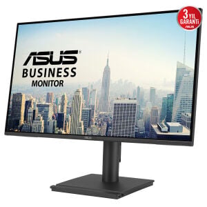 ASUS 27 IPS BE27AQ 5MS 75HZ HDMI-DP Multimedya Pivot Kurumsal Monitör 2560x1440 / 90LM03I1-B01171 Garanti Süresi : 36 Ay
