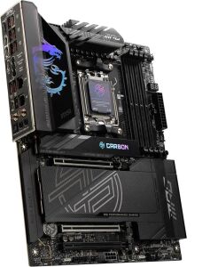 Msi MPG X870E CARBON WIFI AM5 DDR5 8400MHZ(OC) USB4 4X M.2 HDMI 5G 2.5G LAN WIFI 7 RGB ATX Anakart