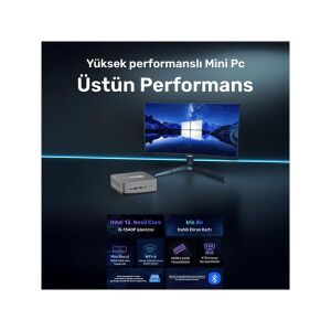 RAXIUS MP AD16 �5 XE-134P001 CORE i5 1340P 8GB RAM 512GB NVME O/B UHD FDOS MINI PC