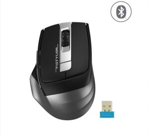 A4 TECH FB35 Nano Alıcılı Kablosuz Mouse Gri