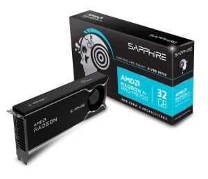 SAPPHIRE 32GB AI PRO R9700 32358-01-20G GDDR6 256bit 4X-DP PCIE 4.0 YAPAY ZEKA EKRAN KARTI