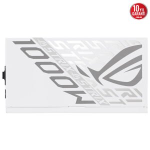 ASUS 1000W 80+ PLATINUM ROG STRIX 1000P Tam Modüler Power Supply Beyaz