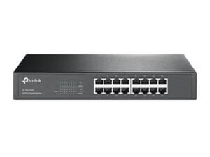 Tp-Link TL-SG1016D 16 Port 10-100-1000 Mbps Switch Çelik Kasa Rack Mount