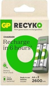 Gp E221-270AHCER21-2GTLB2 2x2700 Mah Şarj Cihazı