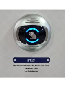BIFO BT13 TEMAZSSIZ BUTON SIVA ÜSTÜ