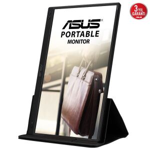 ASUS 15.6 IPS ZENSCREEN MB166C 5MS 60Hz TYPE-C Taşınabilir USB Monitör (1920 X 1080)