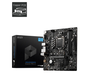 MSI B560M PRO-E DDR4 HDMI PCIe 16X v4.0 1200p v2 mATX
