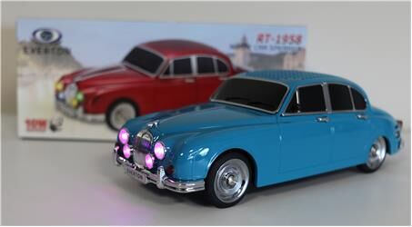 EVERTON RT-1958 Zümrüt Yeşil (Emerald) Arabalı  Bluetooth Fm-Usb-Tf-Aux Şarjlı Nostaljik Radyo