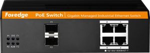 FOREDGE 4port PoE 2-SFP Gigabit Yönetilebilir Switch IS104GPS-2F
