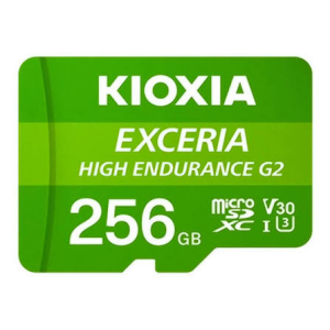 KIOXIA 256GB EXCERIA HIGH ENDURANCE G2 LMHE2G064GG2 UHS-I U3 V30 Class 10 microSDXC Hafıza Kartı