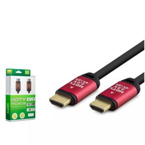 HADRON HDX2038 HDMI KABLO PVC 4K OD8.0 3M SİYAH