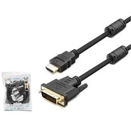 HADRON HDX7752 DVI (M) TO HDMI (M) KABLO 24+1 PVC 1.8M SİYAH 1.8M