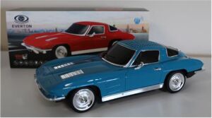 EVERTON RT-1956 Zümrüt Yeşili (Emerald) Arabalı  Bluetooth Fm-Usb-Tf-Aux Şarjlı Nostaljik Radyo