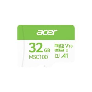 Acer MSC100 32GB microSD U1 V10 A1 Aksiyon Kamera & Güvenlik Kamerası Uyumlu