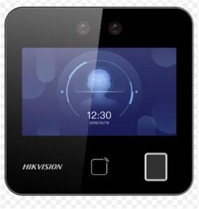 Hikvision DS-K1T343EFWX Parmak İzi, Yüz Tanıma ve Proximity Kart Okuyucu  Bağımsız Terminali