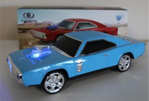 EVERTON RT-1959 Mavi (Blue) Arabalı  Bluetooth Fm-Usb-Tf-Aux Şarjlı Nostaljik Radyo