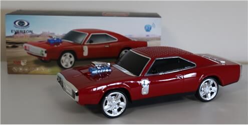 EVERTON RT-1959 Kırmızı Arabalı  Bluetooth Fm-Usb-Tf-Aux Şarjlı Nostaljik Radyo