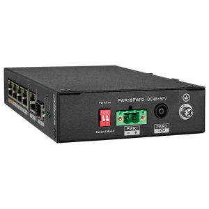 DAHUA 4port PoE 60w 1-SFP 10/100 Yönetilemez Endüstriyel Switch PFS3106-4ET-60