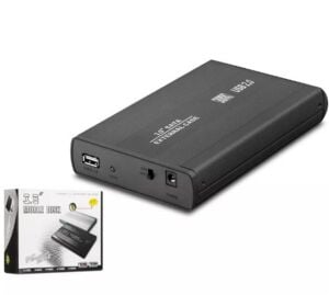 HADRON HDX1753 HDD KUTUSU USB2.0 METAL SATA 3.5 SİYAH