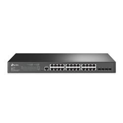 Omada Tp-Link TL-SG3428 24 Port 10-100-1000 Switch 4 Port SFP L2 Çelik Kasa Rack Mount