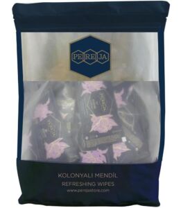 Pereja Kaşmir Kolonyalı Mendil 5x10 150li