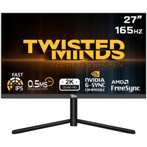 TWISTED 27 IPS TM27QHD165IPS 0.5ms 165Hz HDMI-DP Gaming Monitör (2560X1440)