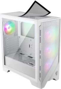 MSI MAG FORGE 320R AIRFLOW WHITE Gaming Mid-Tower PC Kasası Beyaz